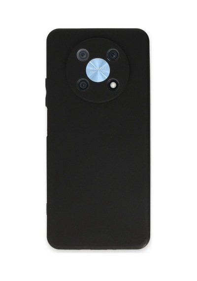 Huawei Nova Y90 Uyumlu Kılıf First Silikon - Siyah