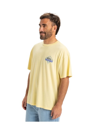 Quıksılver Quiksilver Gh Qs Crystal Jet Erkek Tişört Yem0 Sarı