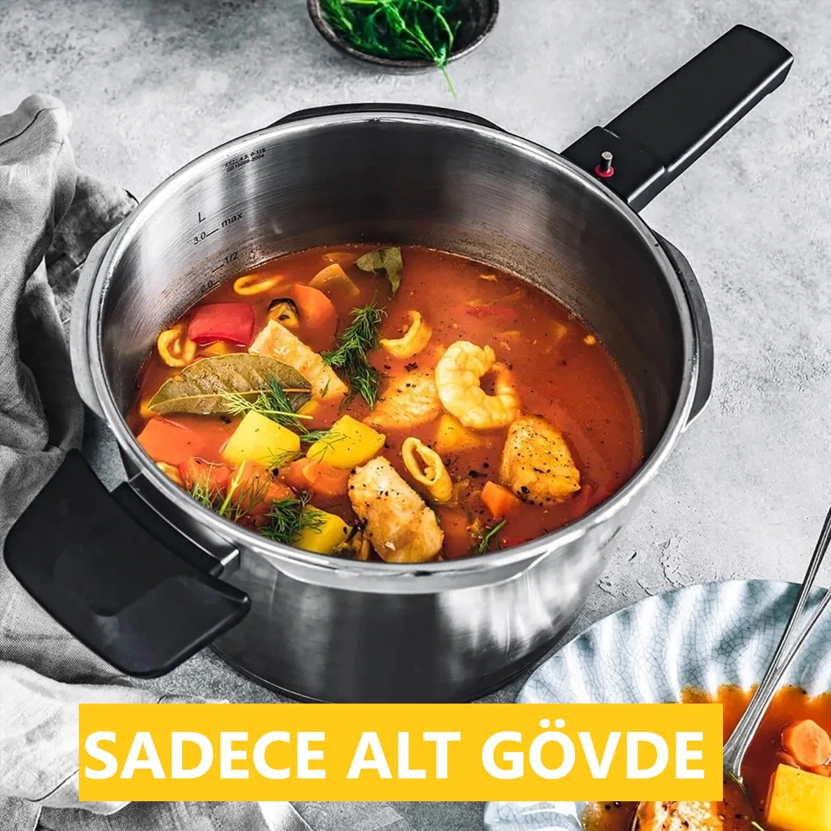 Vitaquick Serisi 4,5 L. Alt Gövde Parlak Yüzey Çok Renkli