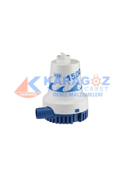 SUBMERSIBLE BİLGE PUMP SİNTİNE POMPASI 1500GPH 12V