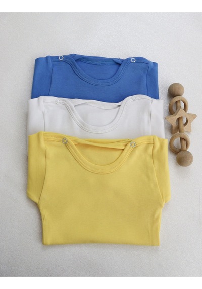 Harika Kids Kız-erkek Unisex 3'lü Paket Bebek Pamuklu Uzun Kollu Basic Cıtcıtli Body-zıbın 001 Harika Kids Kız-erkek Unisex 3'lü Paket Bebek Pamuklu Uzun Kollu Basic Cıtcıtli Body-zıbın 001