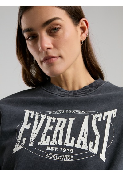 Everlast Authentic Boxing Wmn Antrasit Kadın Sweatshirt Antrasit