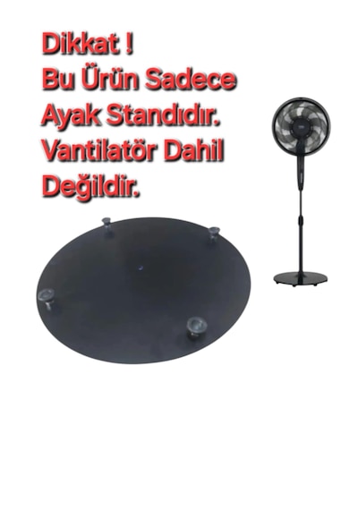 Beko Uyumlu 31650 Av Vantilatör Ayak Standı Siyah