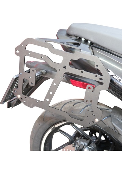 Gp Kompozit Bajaj Dominar 250 / 400 2020-2026 Uyumlu Yan Çanta Demiri Siyah