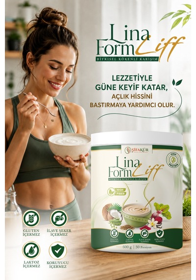 Lina Formliff Yüksek Lifli Bitkisel Ara Öğün Karışımı 600 G İnüli