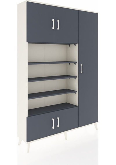 Arges Dolap 11 Raflı 5 Kapaklı 132x30x195 Aytaşı-antrasit/ant... Aytaşı Arges Dolap 11 Raflı 5 Kapaklı 132x30x195 Aytaşı-antrasit/ant... Aytaşı