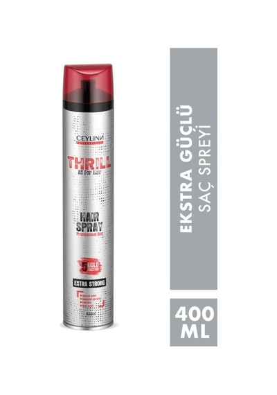Thrill Saç Spreyi 400 Ml Ultra Strong