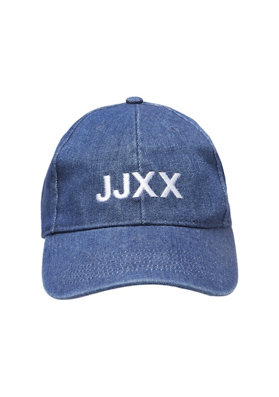 Jack & Jones Kadın Logo Nakışlı Denim Şapka - Basic 12203700 Dark Blue Denim Mavi