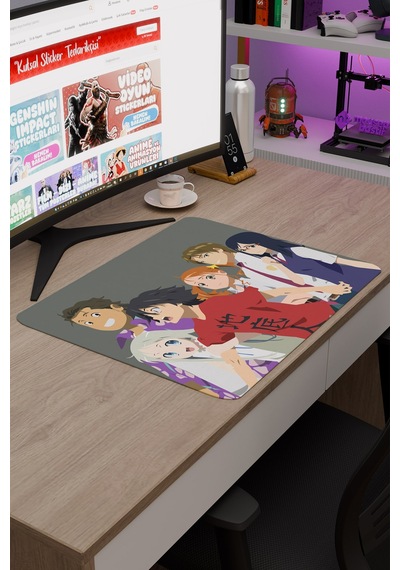 Anohana Anime V1 - 48x40 Xl Gaming Kauçuk Kaymaz Taban Mouse Pad Fare Altlığı