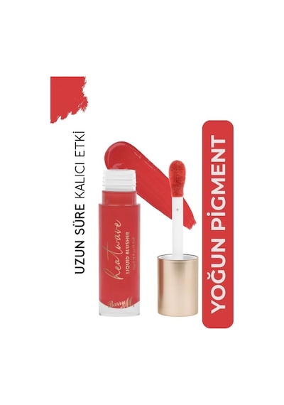 Barry M Heatwave Liquid Blusher Likit Allık Kırmızı