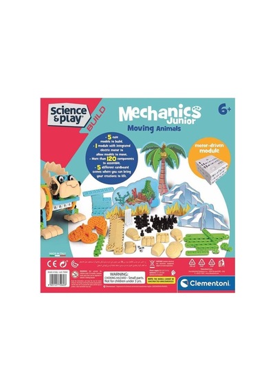 75060tr Mechanics Junior - Hareketli Hayvanlar +6 Yaş