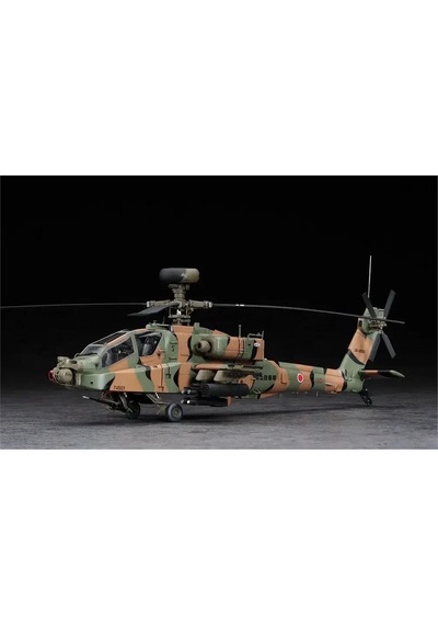 Hasegawa Pt42 7242 1/48 Ölçek, Ah-64d Apache Longbow Jgsdf , Askeri Helikopter Plastik Model Kiti