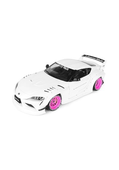Solido S1815502 1/18 Toyota Gr Supra Lıberty Walk Body Kıt Whıte Pınk 2025