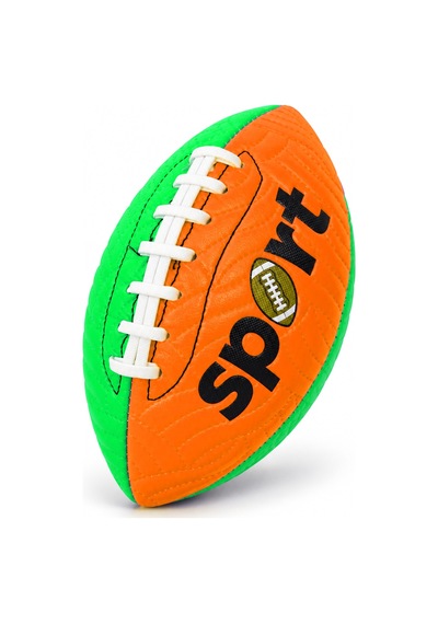 Amerikan Futbol Topu Dikişli Pu Suni Deri American Football Topu At Yakala Bahçe Topu 22 Cm Çok Renkli