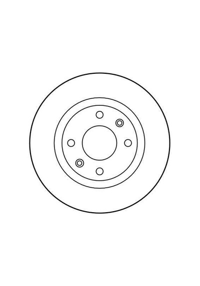 Citroen C3 Ön Fren Diski 1.4 75 Hp 266Mm Düz Tip 2002-2009 Trw
