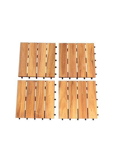 Koçtaş 30x30 Ahşap Yer Karosu - 4 Adet