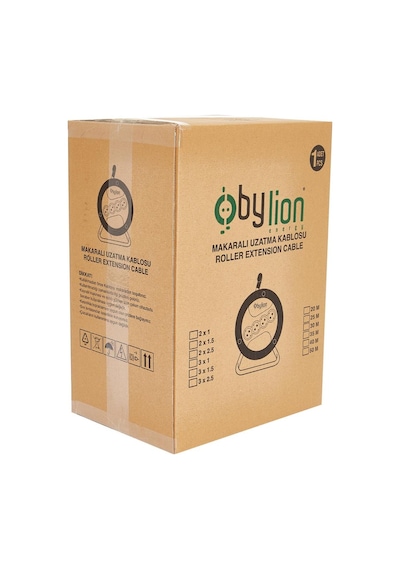 Bylion Makaralı Seyyar Uzatma Boş (kablosuz) 50 M Kablo Kapasiteli - PMK-10000-F