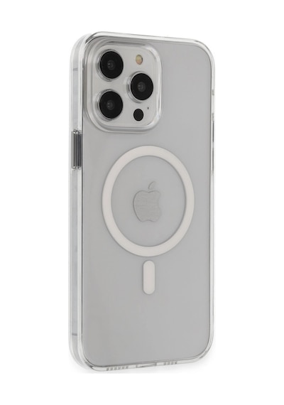 Apple İphone 14 Pro Max Kılıf Tron Şeffaf Magsafe Kapak - Şeffaf 0.2M-Çok Renkli