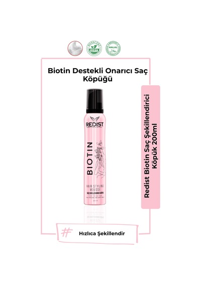 Redist Biotin Saç Şekillendirici Köpük 200 ML