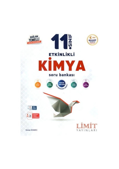 Limit Yayınları 11. Sınıf Kimya Etkinlikli Soru Bankası