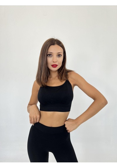 Cojans 15354 Astarlı Bra-siyah Karışık Çok Renkli