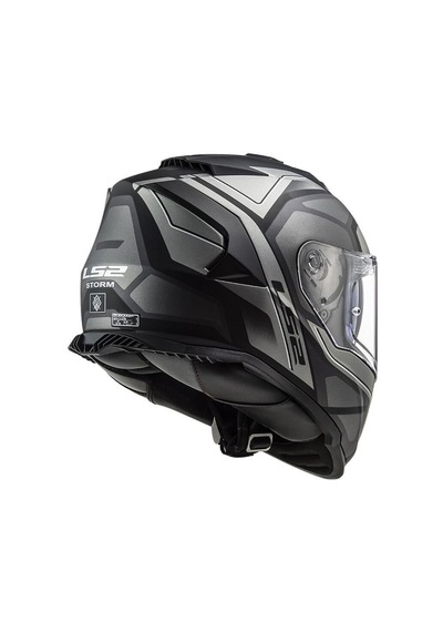 Kapalı Kask Ls2 Storm 2 Faster Mat Tıtanyum Vizörlü L