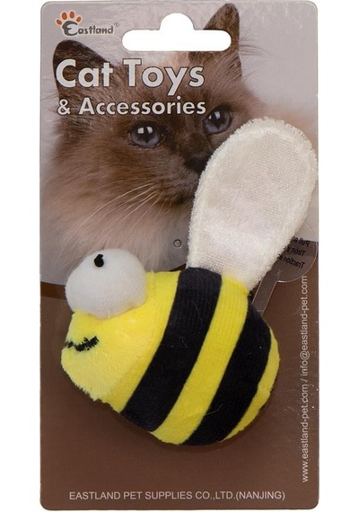 Eastland Catnipli Peluş Dijital Sesli Arı 6,5cm