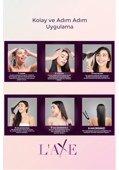 Lexroo Brezilya Keratin Düzleştirici Set