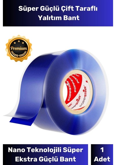 Çift Taraflı Silikon Bant Ekstra Güçlü Hava Su Sızdırmaz İzolasyon Çok Amaçlı 18mm X 1.5m