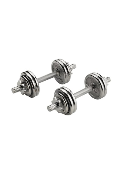 Ckspor 2 Adet 15 Kg Krom Dumbell Seti Çantalı Döküm Plaka Dambıl Seti Cks15