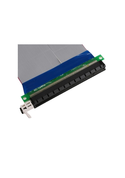 Alfais 5146 Pci-E Express 16X to 16X Dişi Erkek Riser Uzatma Kablosu