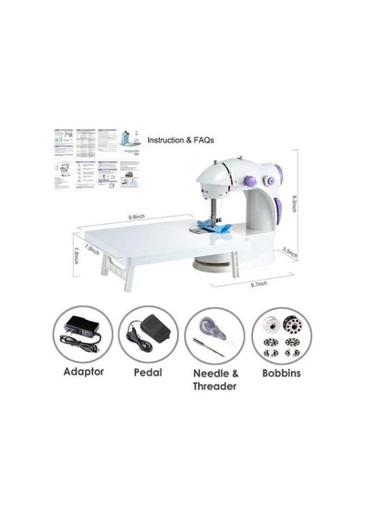 Mini Ev Dikiş Makinesi Pedallı Sewıng Machine Sm202a