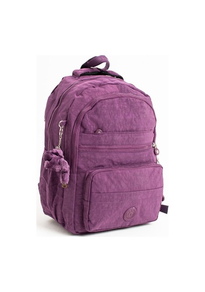 Ultra Hafif Çok Cepli Orta Boy Sırt Çantası Mor Model: 571-3e - Mor