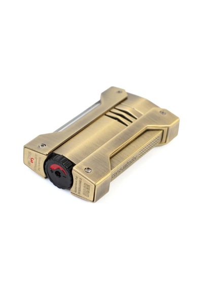 Conquistador Tek Torch Pürmüz Bronz Siyah Defi Extrem Dizayn Metal Puro Çakmağı Cnq-020