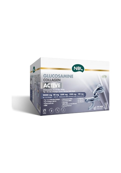 Nbl Glucosamine Collagen Active 30 Saşe