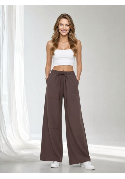 Nealirsanall.com Kadın Yüksek Bel Beli Lastikli Tensel Bol Paça Pantolon Doğal Döküm Ve Eforsuz Konfor Lacivert Nealirsanall.com Kadın Yüksek Bel Beli Lastikli Tensel Bol Paça Pantolon Doğal Döküm Ve Eforsuz Konfor Lacivert