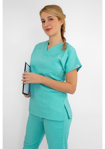 Unisex Turkuaz Yeşili Likralı Hemşire Doktor Medikal Scrubs Üniforma Takımı Turkuaz Yeşili Turkuaz Yeşili Unisex Turkuaz Yeşili Likralı Hemşire Doktor Medikal Scrubs Üniforma Takımı Turkuaz Yeşili Turkuaz Yeşili