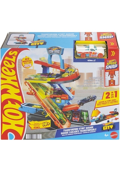 Jhl94 Hot Wheels City Akrobasi Garajı