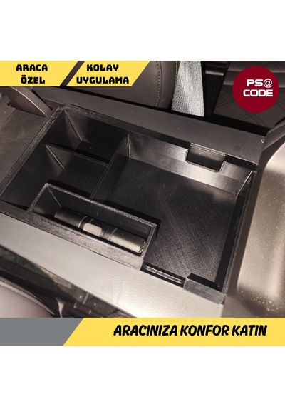 Byd Atto 2 Orta Kolçak Saklama Kutusu-organizer