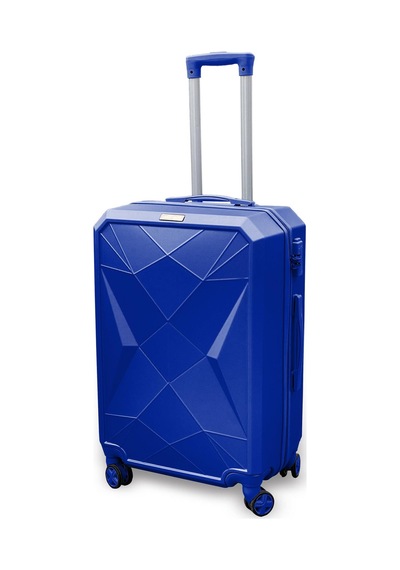 Coral High Diamond ABS Lacivert Orta Boy Valiz 16607 Lacivert