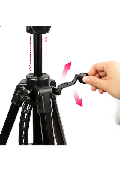 Tripod 175cm 3 Ayak Video Çekim Tripod Uzun Boy Sabitleyici