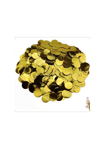 Şeffaf Balon Içi Pul Konfeti. 10 Gr - Altın