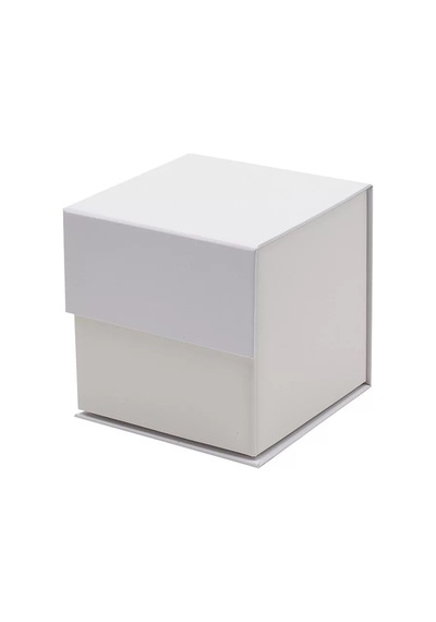 Hediye Kutusu Boş Mıknatıslı Kapak Beyaz 11X11X11Cm Home In Joy Beyaz