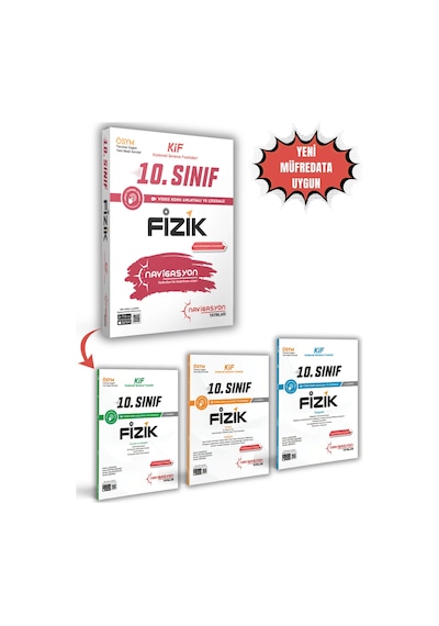 10. Sınıf Fizik Kademeli İlerleme Fasikül Seti Meb Müfredatına Uygun-ösym Ayarında