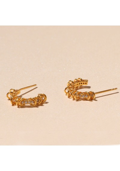 Halka Küpe 717083 Gold