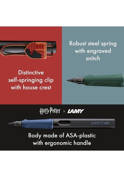 Lamy Safari Harry Potter Dolma Kalem Seti 4'lü F Uç Genel