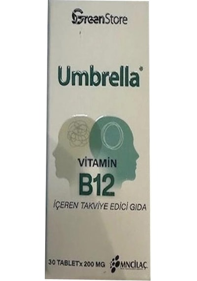 Umbrella Vitamin B12 30 Tablet