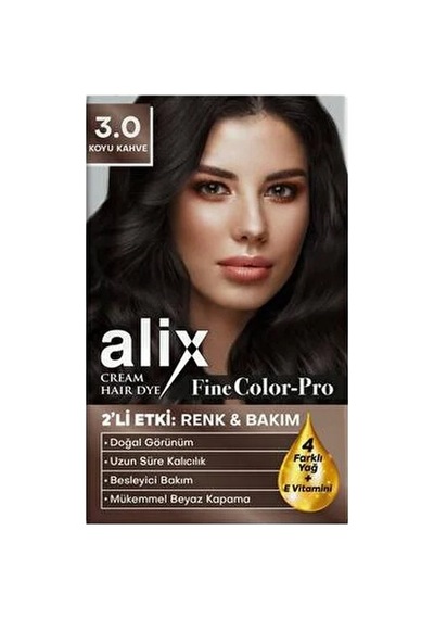 Saç Boyası Set Boya 50 Ml - 3.0 Koyu Kahve