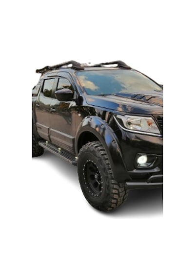 Mitsubishi L200 2019+ Paslanmaz Portbagaj Tavan Çıtası Barı Siyah