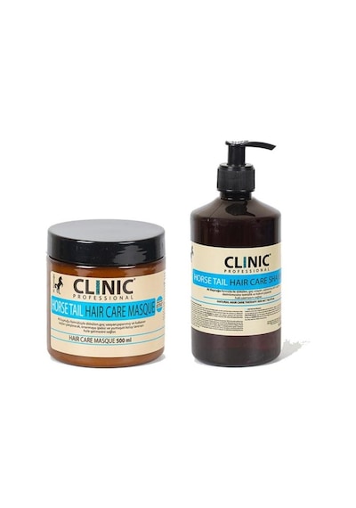 Clinic Professional At Kuyruğu Şampuanı 500 ML + At Kuyruğu Saç Bakım Maskesi 500 ML